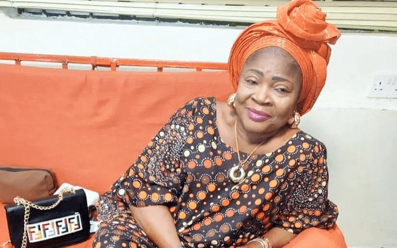 Today · in an orange gele